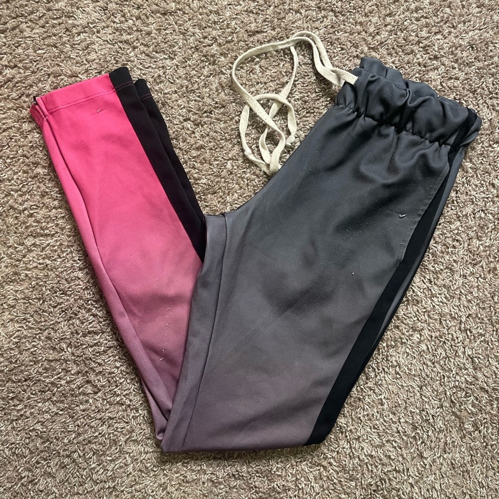 EPTM Track Pants Grey & Pink Men's Size Small.